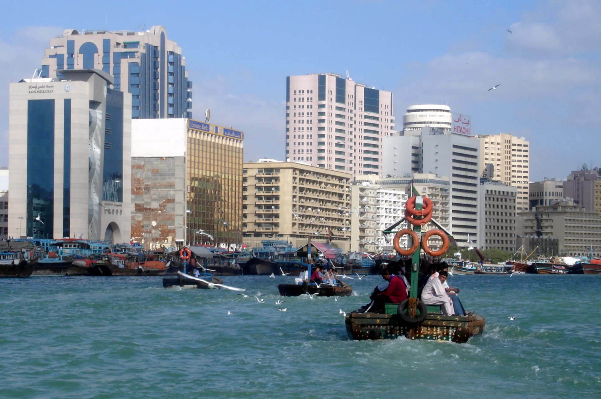 خور دبي في الإمارات العربية المتحدة